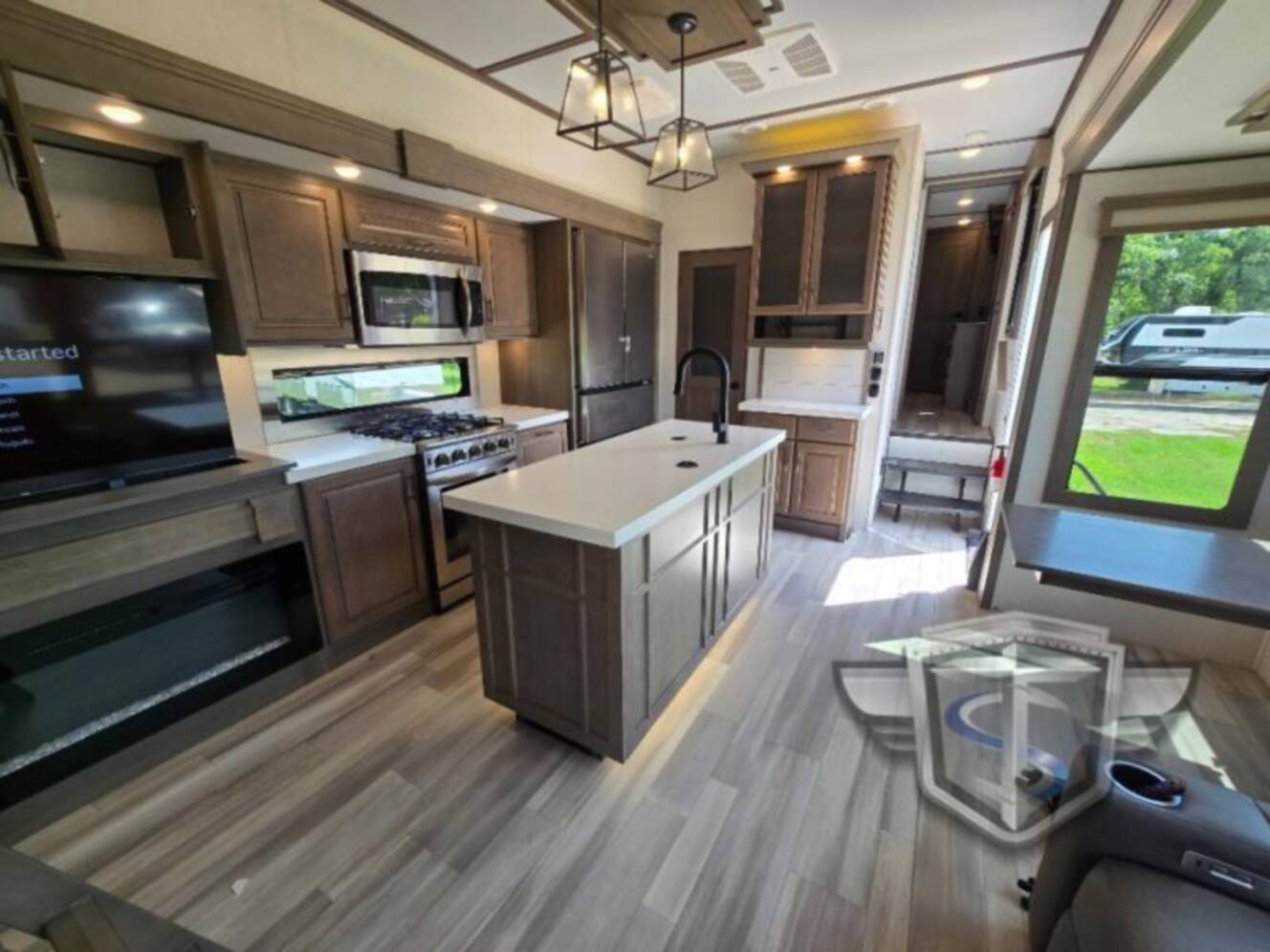 A photo of this 2024 Grand Design Solitude 391DL