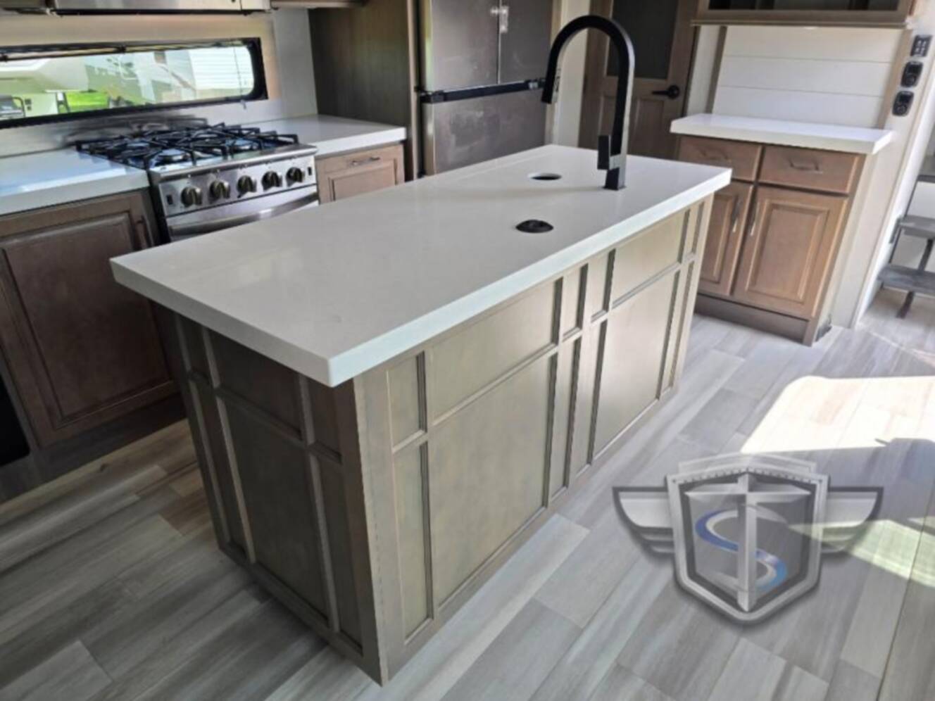 A photo of this 2024 Grand Design Solitude 391DL