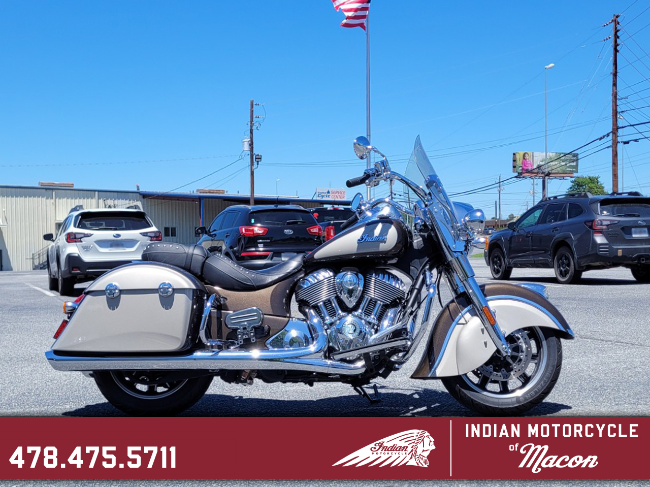 2024 Indian Motorcycle® Springfield® Bronze Pearl/Silver Qurtz BASE in Macon, GA