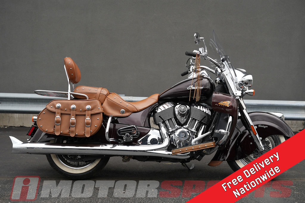 2021 Indian Motorcycle Vintage Crimson Metallic BASE in Elmhurst, IL