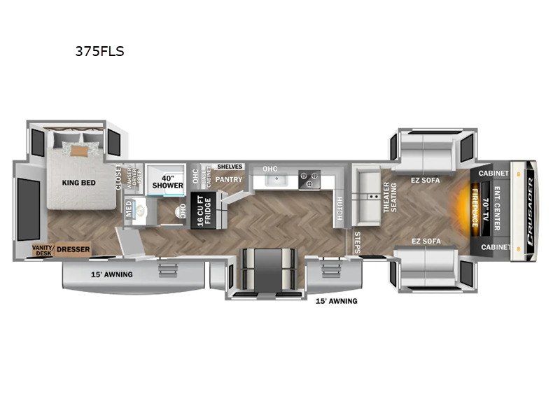 2025 Prime Time Rv Crusader 375FLS in bunker hill IN
