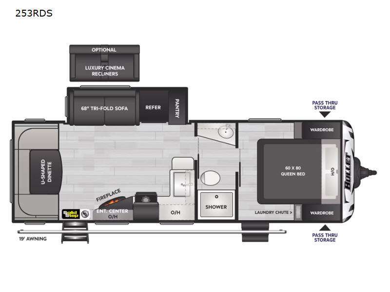 2023 Keystone BULLET 253RDS in seymour IN
