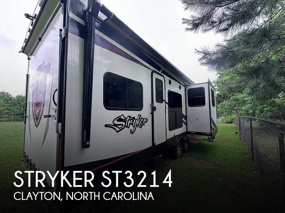 2019 Cruiser Rv Stryker ST3214 Travel Trailer Toy Hauler RV