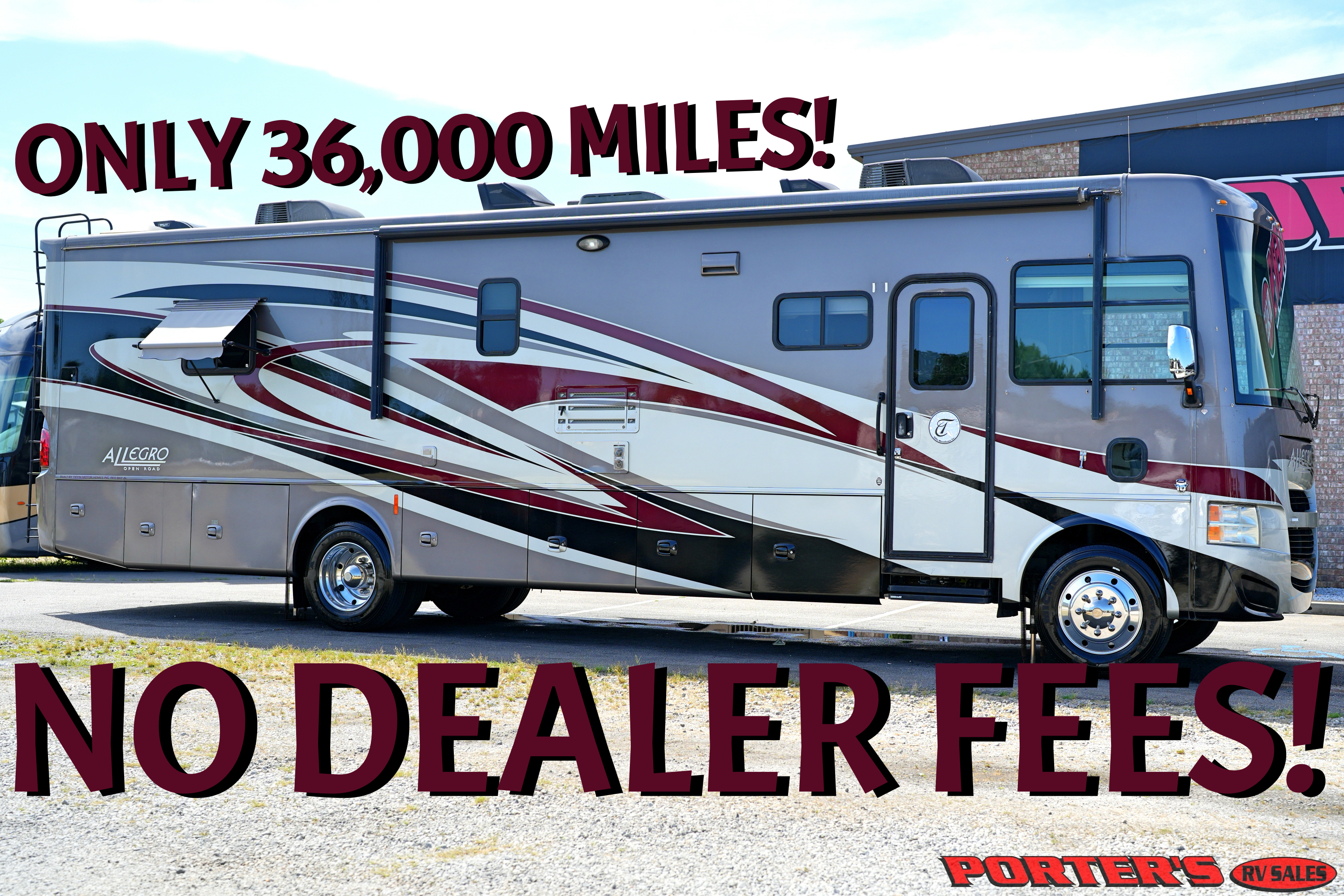 2013 Tiffin Motorhomes ALLEGRO OPEN ROAD 36LA in williamston SC