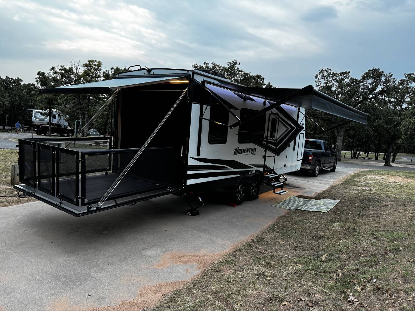 A photo of this 2023 Grand Design MOMENTUM G-CLASS 21G