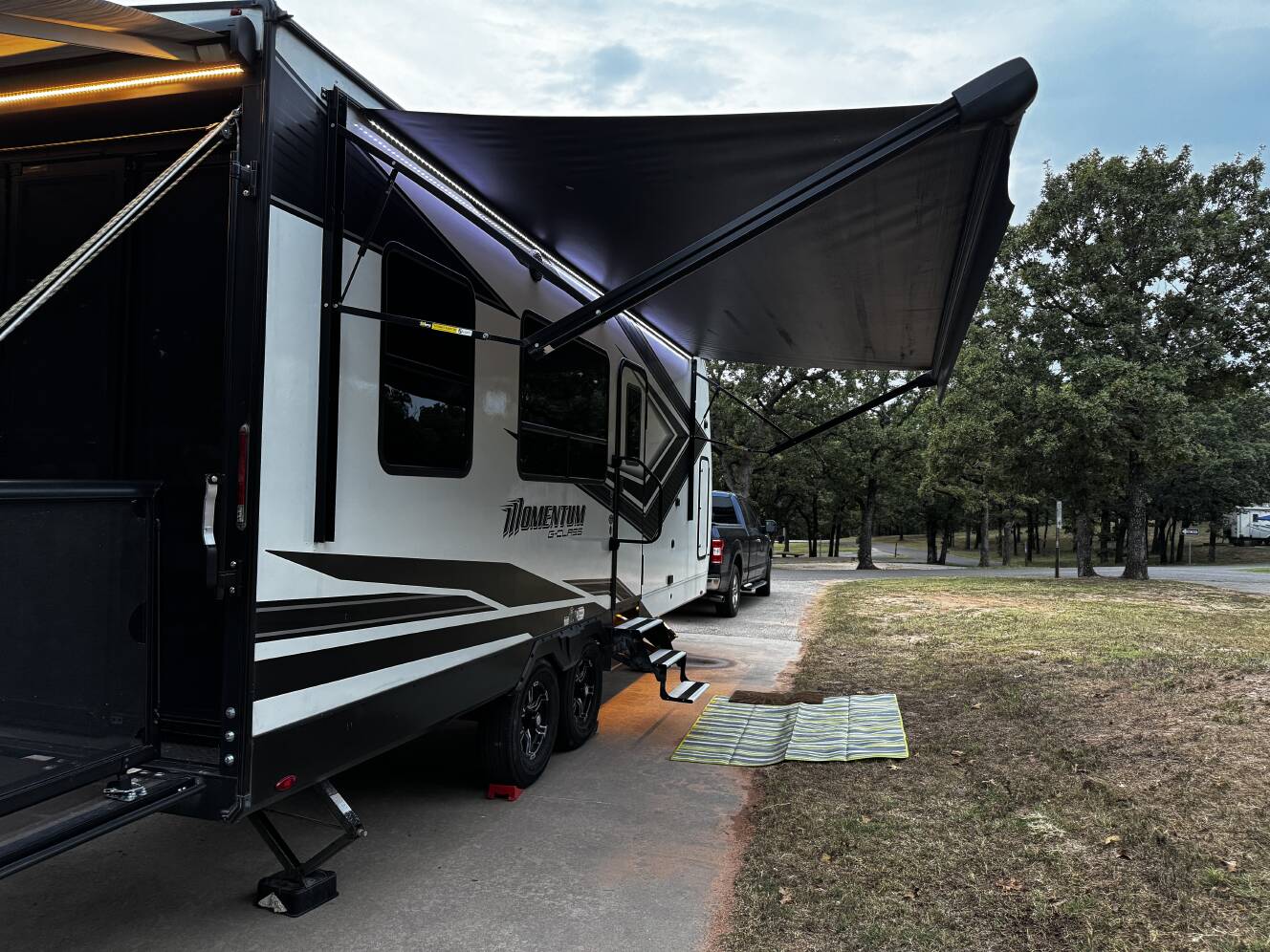 A photo of this 2023 Grand Design MOMENTUM G-CLASS 21G