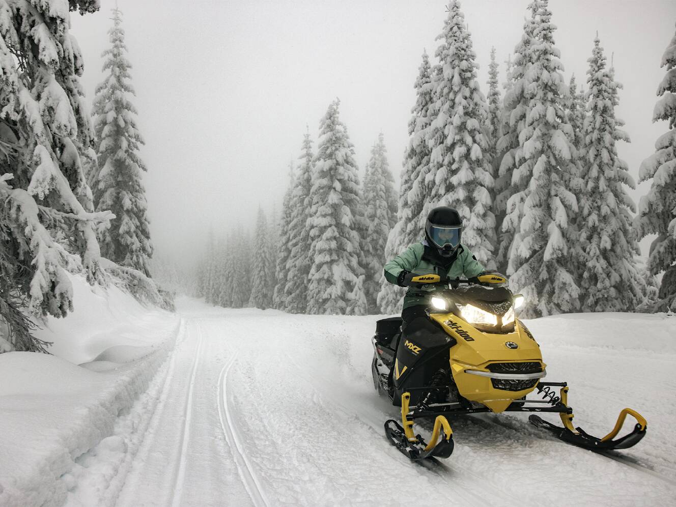 A photo of this 2025 Ski-Doo MXZ NEO 600 EFI ES RipSaw 1.25