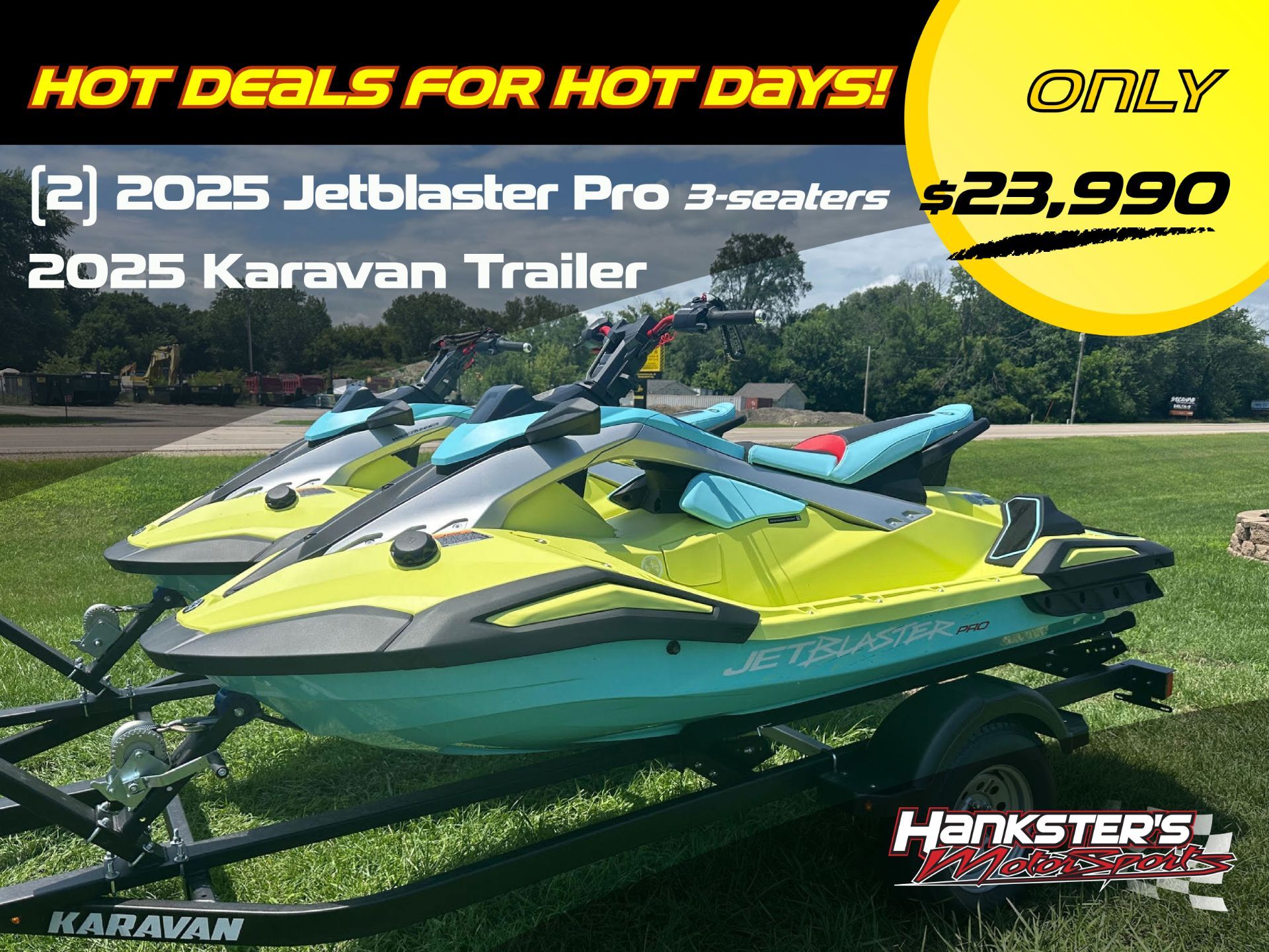 2025 Yamaha JetBlaster PRO 3-Up PRO 3-UP in Janesville, WI