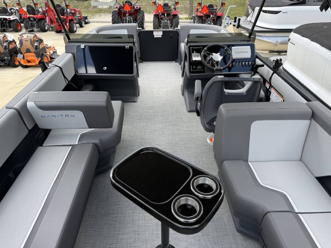A photo of this 2025 Manitou Pontoon Cruise 22 Switchback