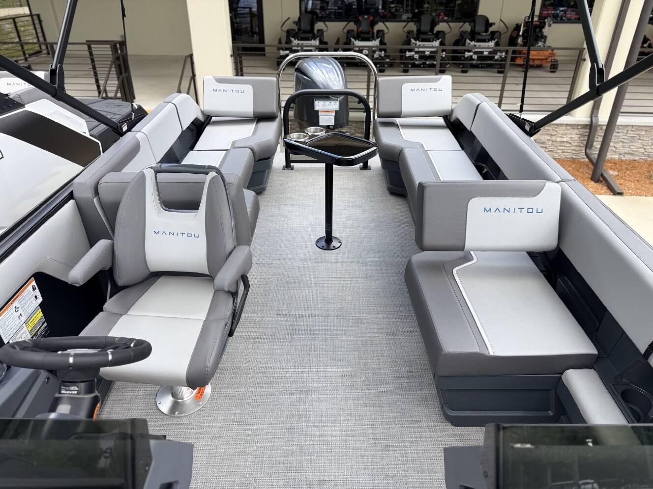 A photo of this 2025 Manitou Pontoon Cruise 22 Switchback