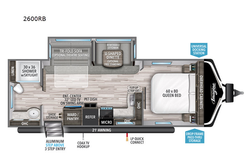 2020 Grand Design Imagine 2600RB in waco TX