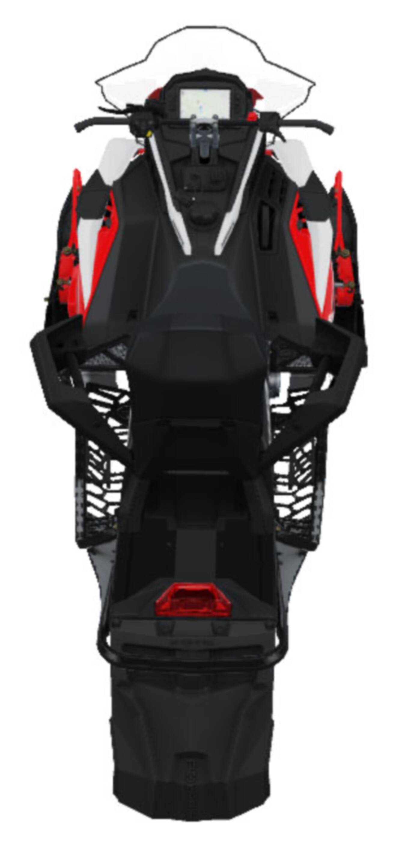 A photo of this 2027 Polaris 650 INDY Adventure 137 Indy Red 1.35 ES