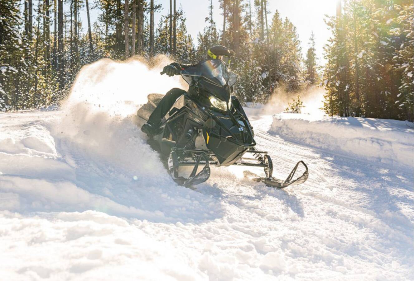 A photo of this 2027 Polaris 850 Switchback XC 146 Gloss Black 1.35 7S ES