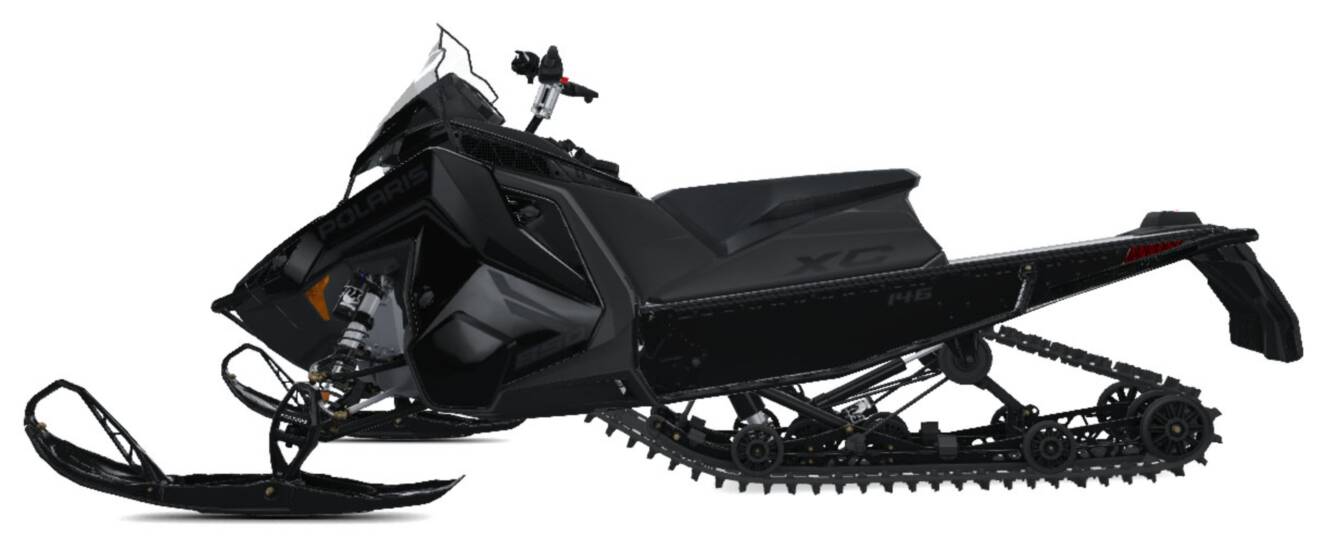 A photo of this 2027 Polaris 850 Switchback XC 146 Gloss Black 1.35 7S ES