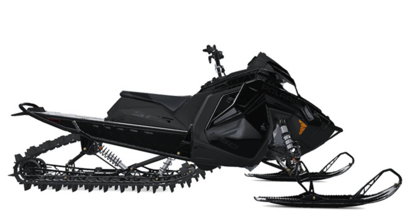 A photo of this 2027 Polaris 850 RMK SPS 146 Gloss Black ES