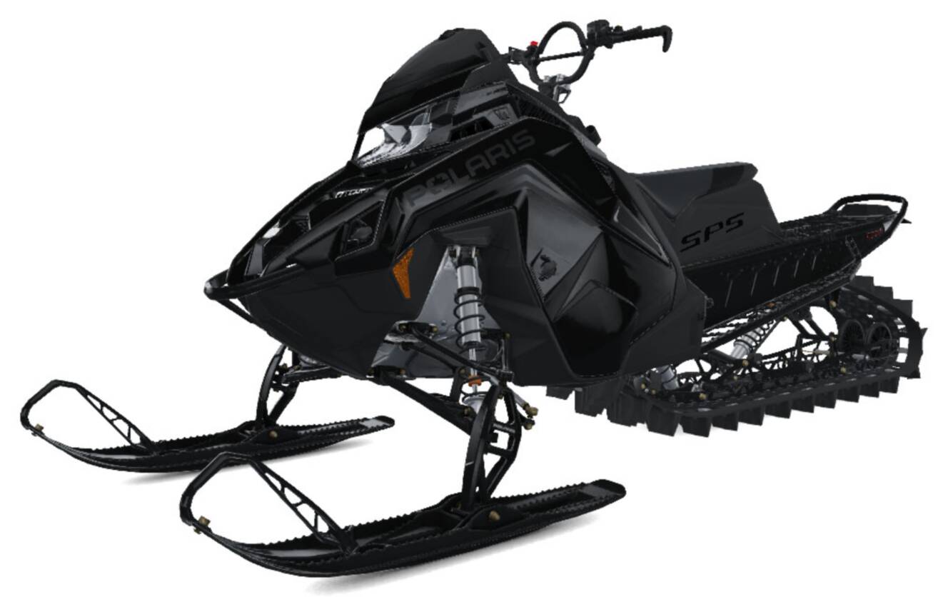 A photo of this 2027 Polaris 850 RMK SPS 146 Gloss Black ES