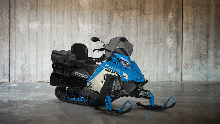 Blue Polaris Snowmobiles For Sale Near Westport, Minnesota