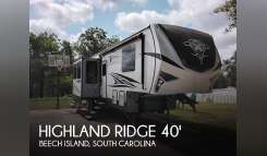 2019 Highland Ridge HIGHLANDER HF350H Fifth Wheel Toy Hauler RV