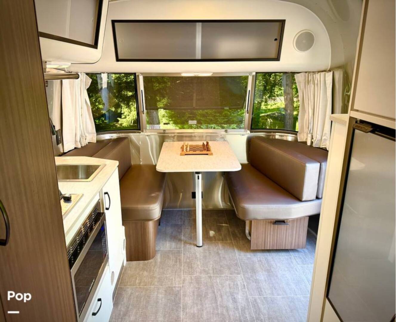 A photo of this 2021 Airstream Caravel 19CB