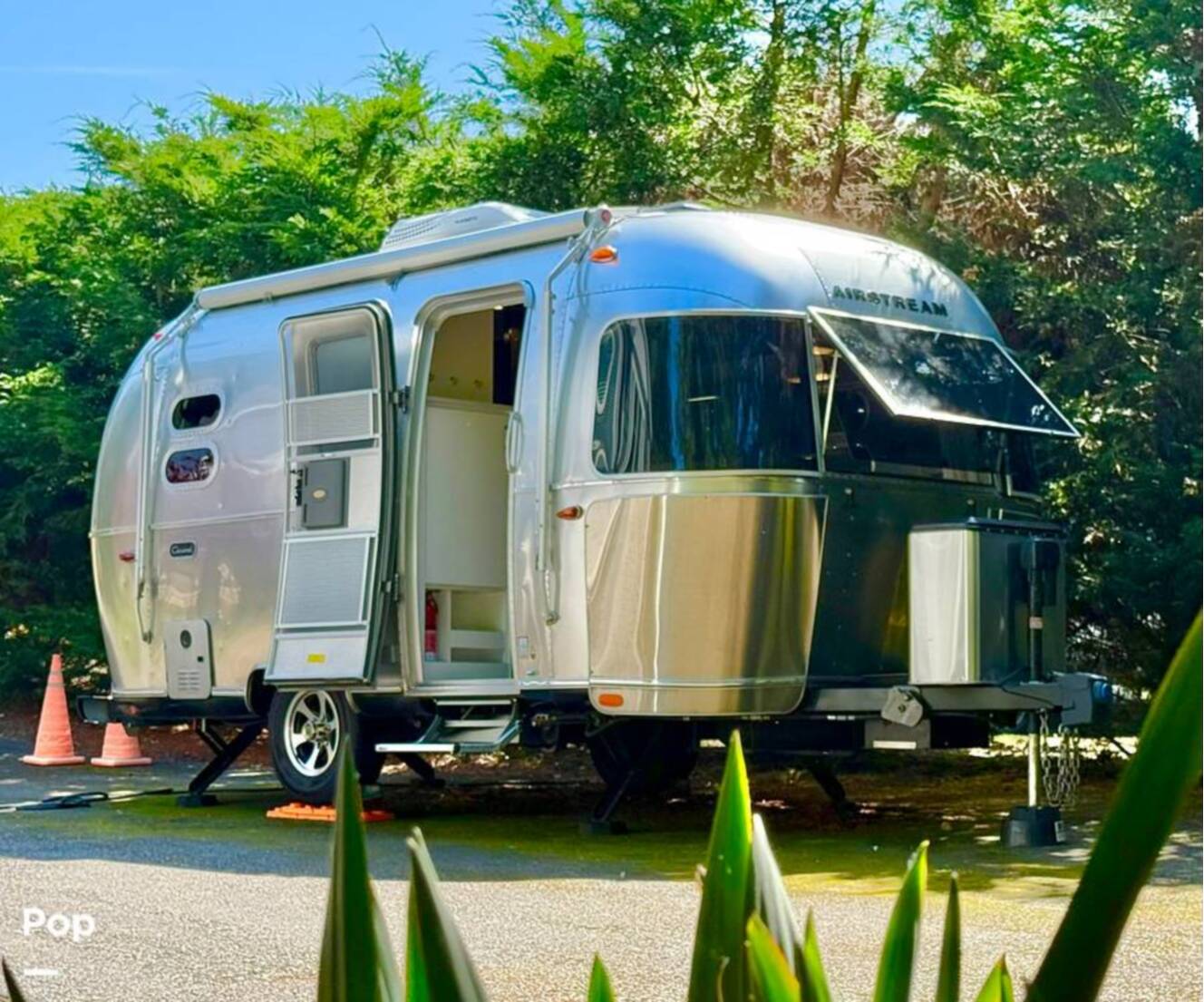 A photo of this 2021 Airstream Caravel 19CB