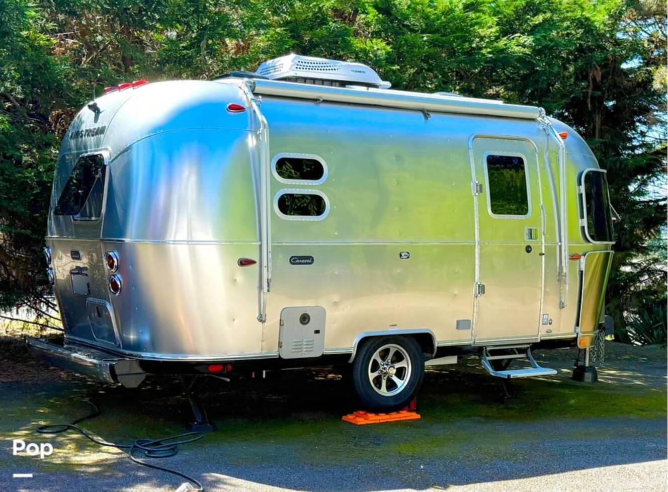 A photo of this 2021 Airstream Caravel 19CB