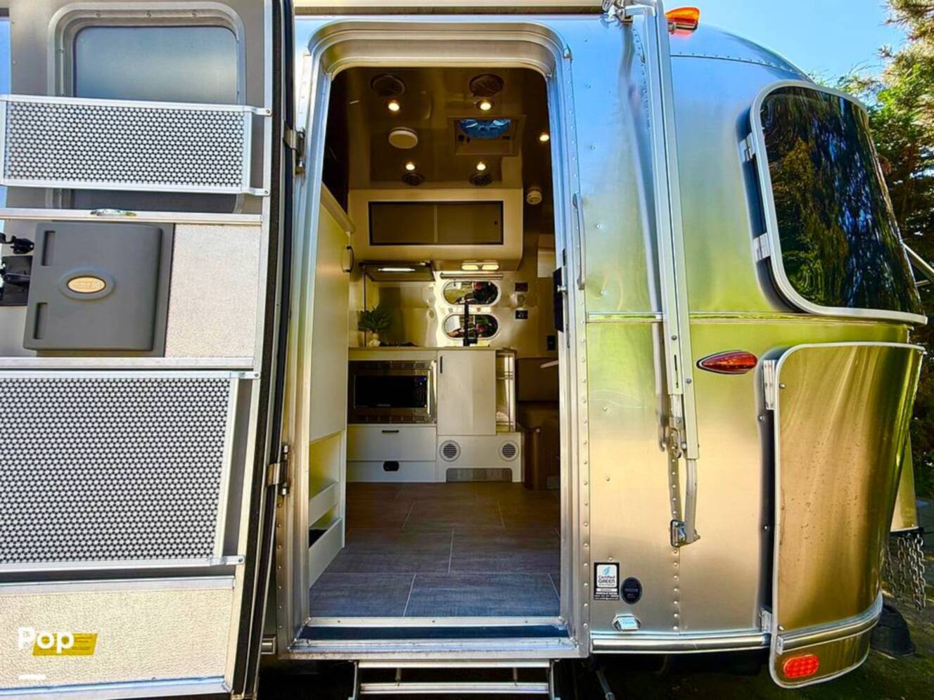 A photo of this 2021 Airstream Caravel 19CB