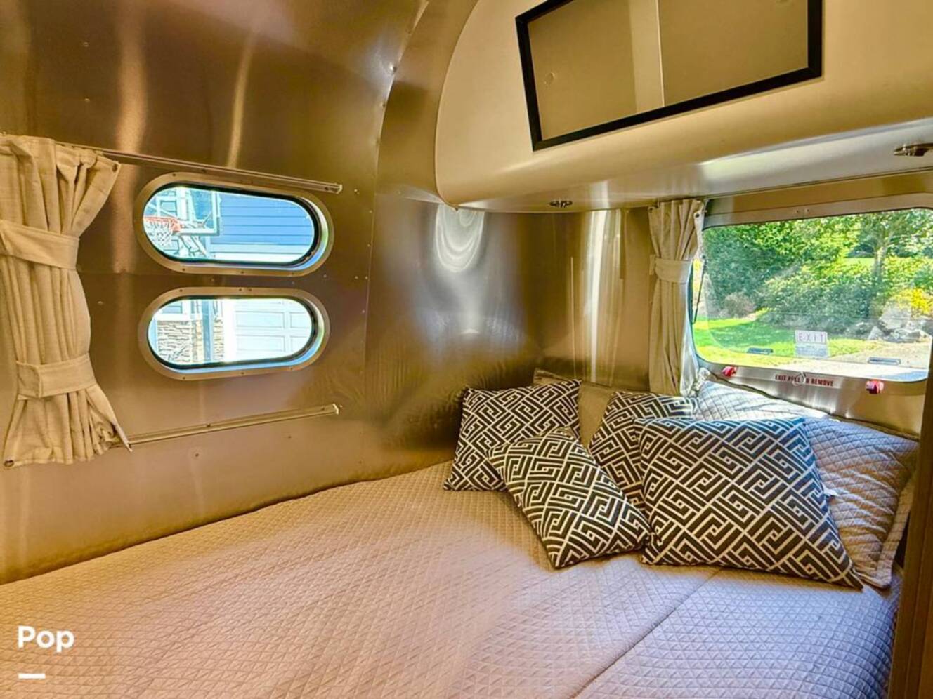 A photo of this 2021 Airstream Caravel 19CB