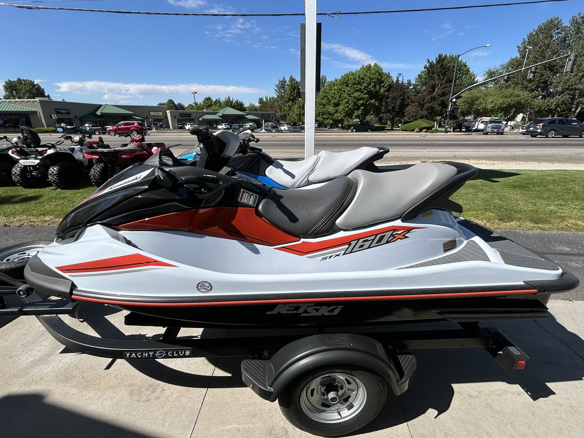 Red Used Jet Ski For Sale - Kawasaki Personal Watercraft - PWC Trader