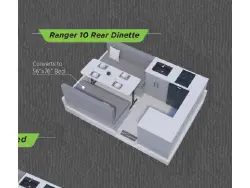 2026 Aliner RANGER 10 - REAR DINETTE
