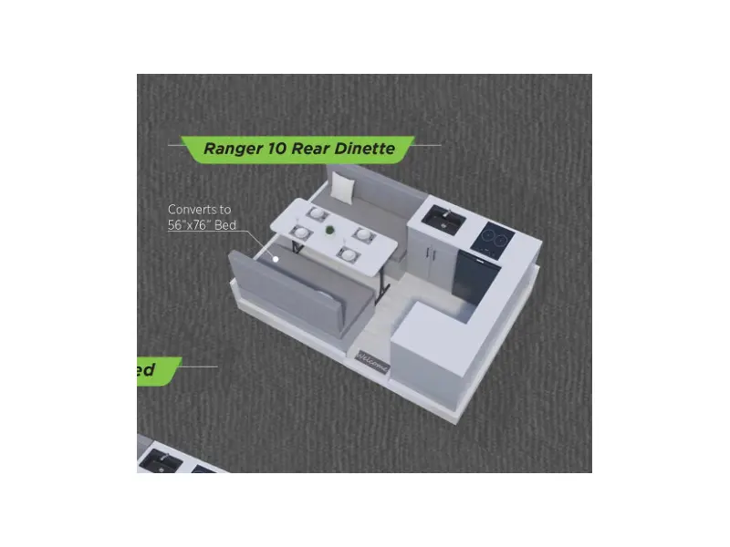 2026 Aliner Aliner RANGER 10 - REAR DINETTE
