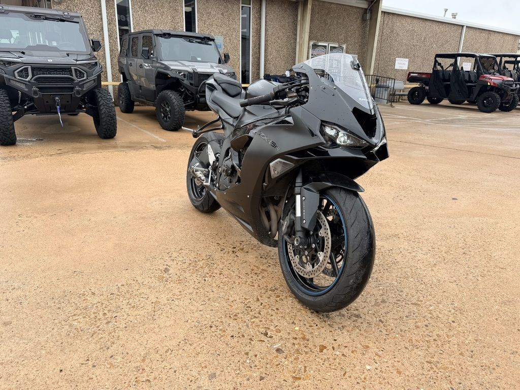 Used 2024 Kawasaki Ninja® Zx -6R Metallic Flat Spark Black/ebony