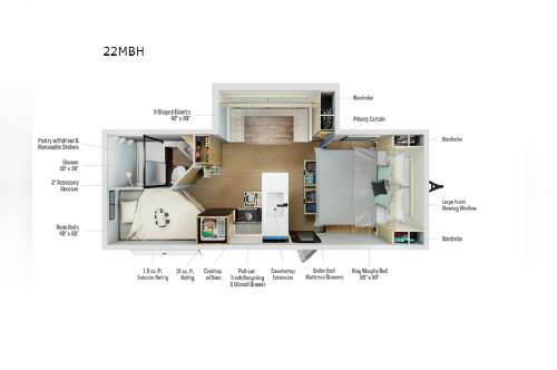 2026 Winnebago Thrive 22MBH in roca NE