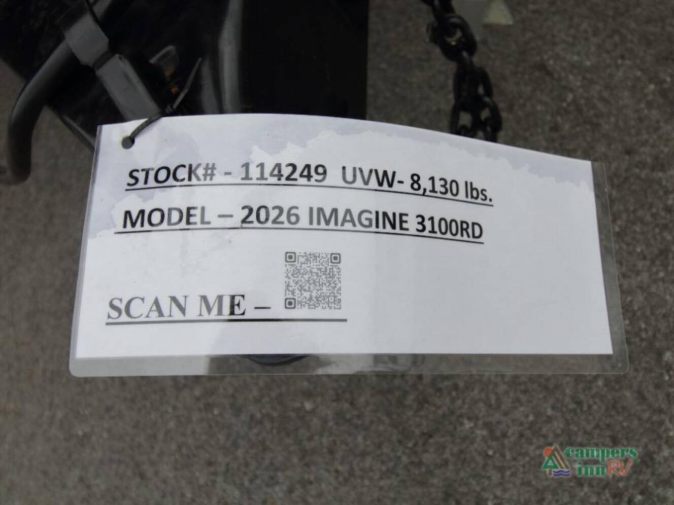 A photo of this 2026 Grand Design Imagine 3100RD