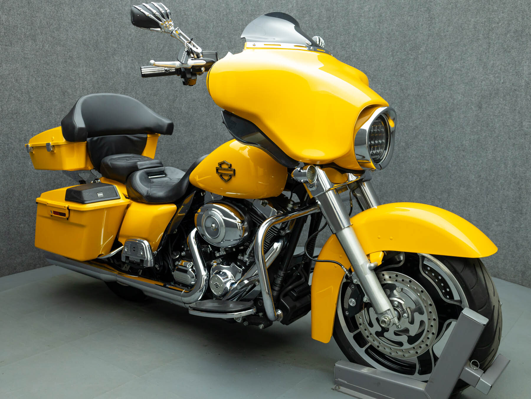 Yellow 2013 Harley-Davidson Street Glide Motorcycles For Sale