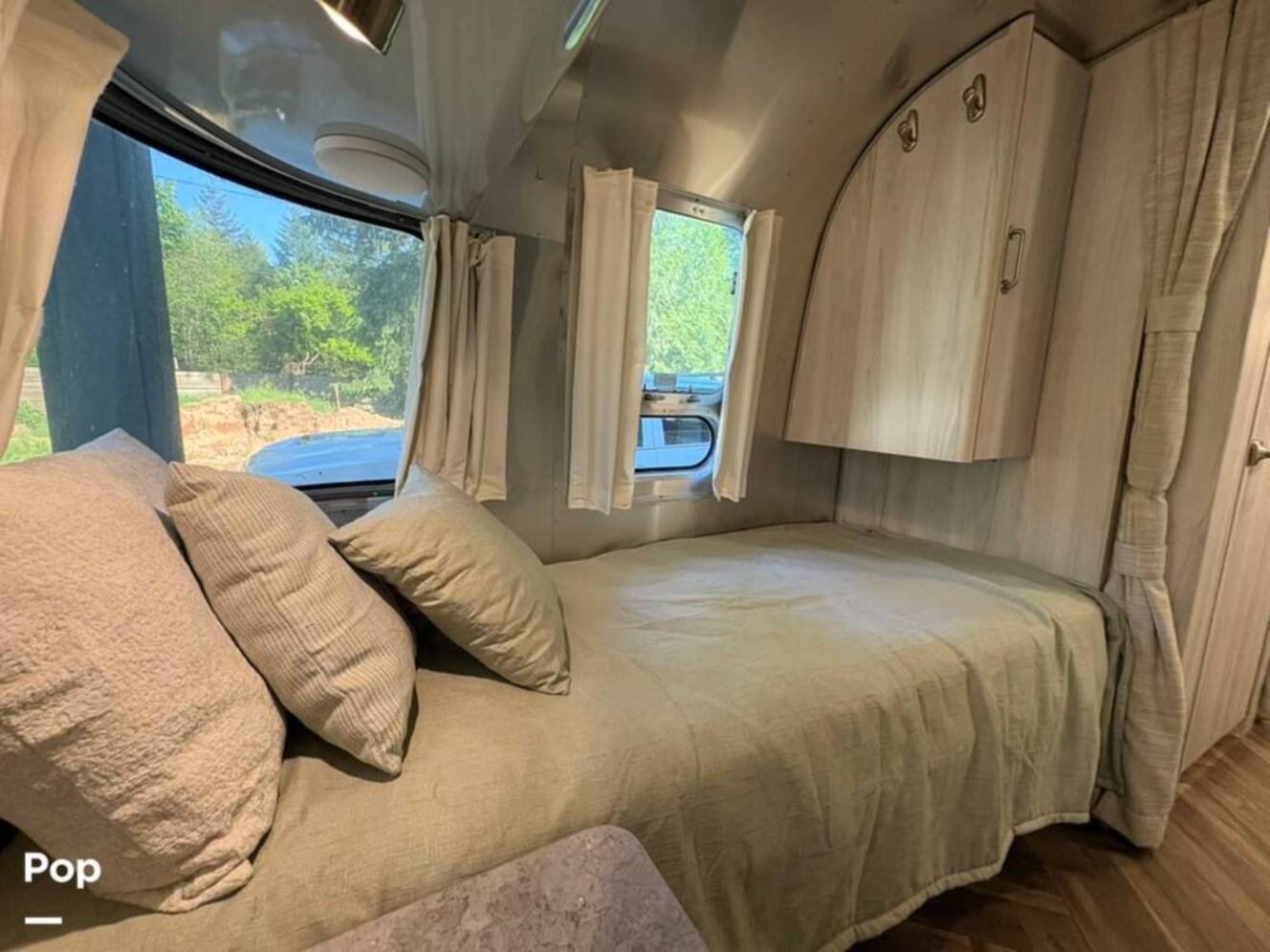 A photo of this 2021 Airstream International 25FB Twin Rear Hatch