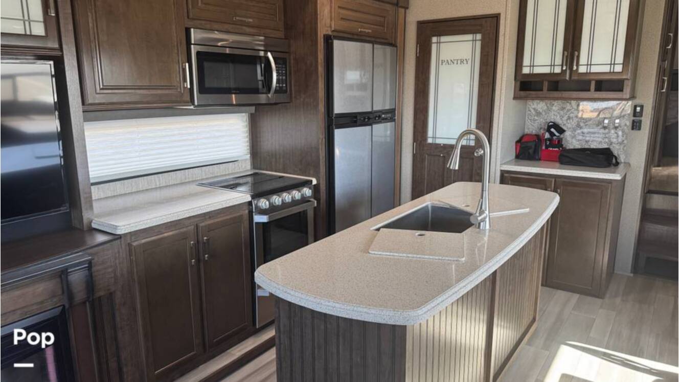A photo of this 2020 Grand Design Solitude S-Class 2930RL