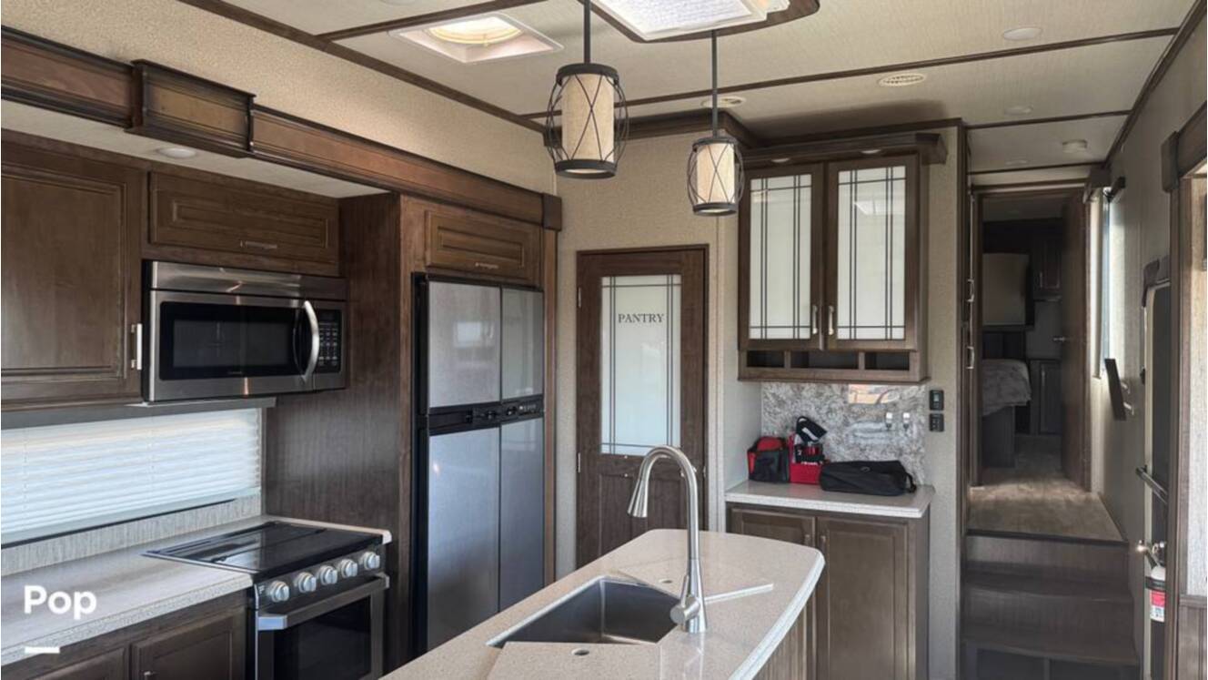 A photo of this 2020 Grand Design Solitude S-Class 2930RL