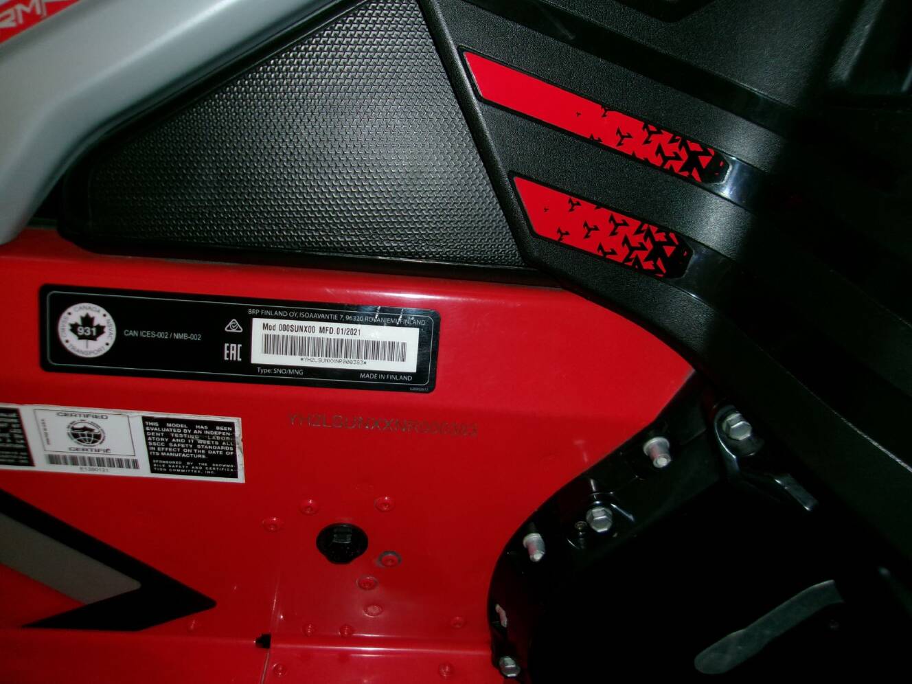 A photo of this 2022 Lynx RAVE RE 850 E-TEC Ice Ripper XT 1.5 M.S./E.S. - EARLY 