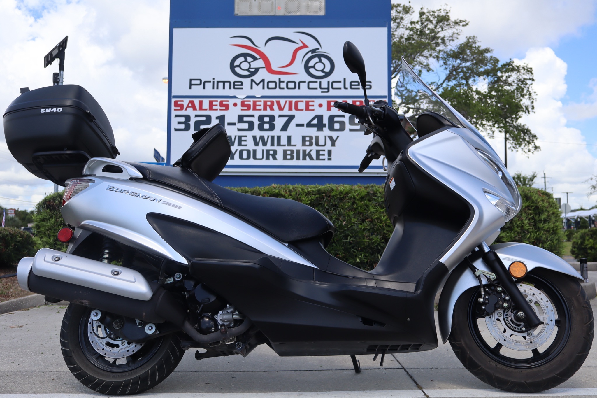 2018 Suzuki Burgman 200 200 in Melbourne, FL