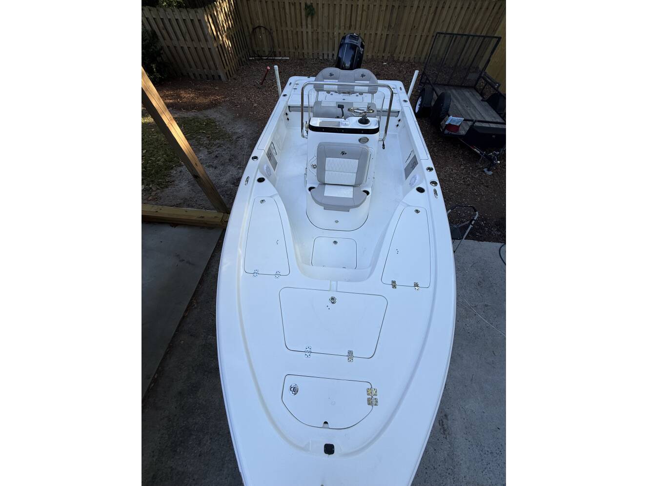 A photo of this 2019 Sea Pro 208 Dlx Bay Series