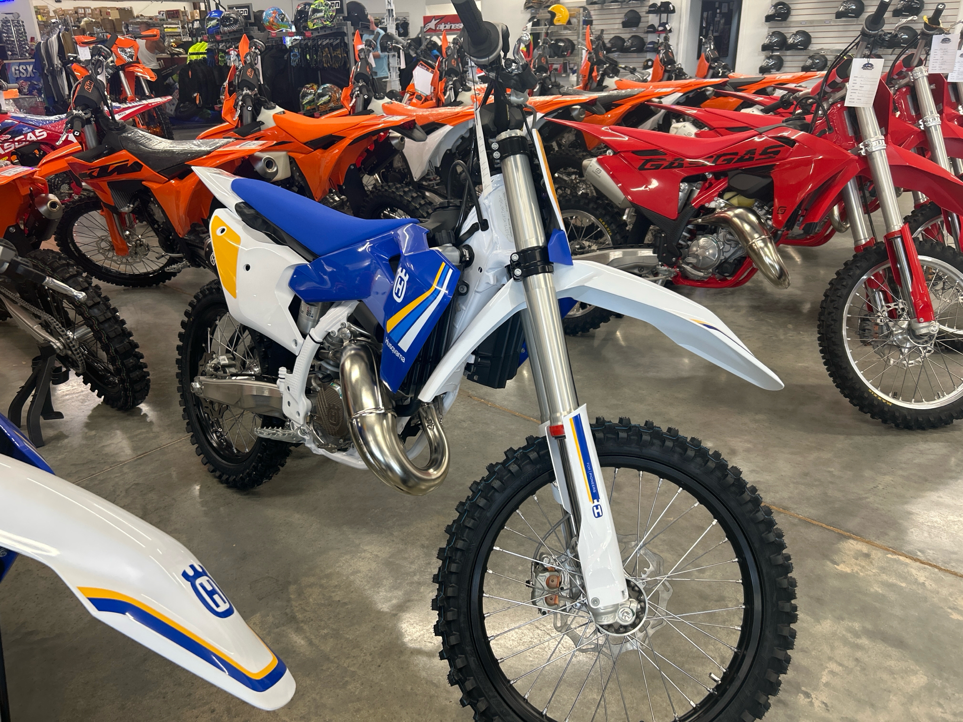 2025 Husqvarna TC 150 Heritage Mx motorcycle