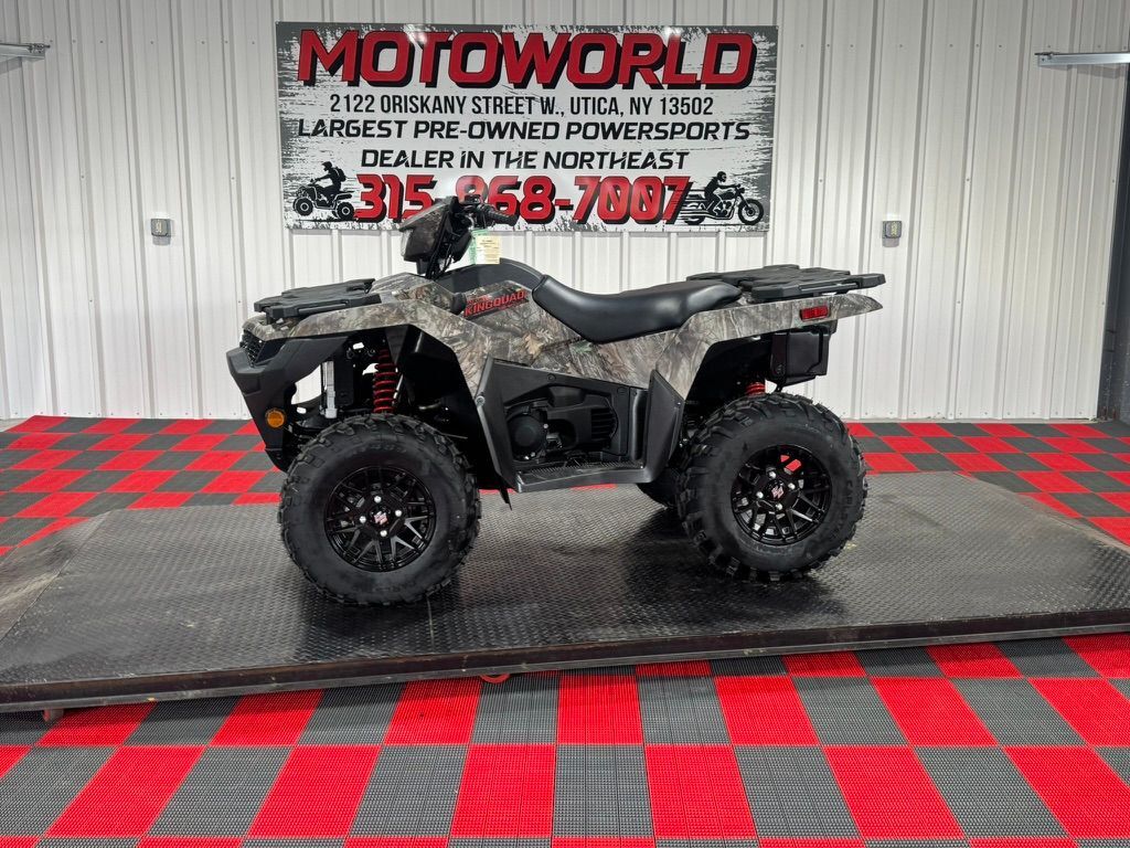 2025 Suzuki KingQuad 500AXi Power Steering SE Camo in utica NY