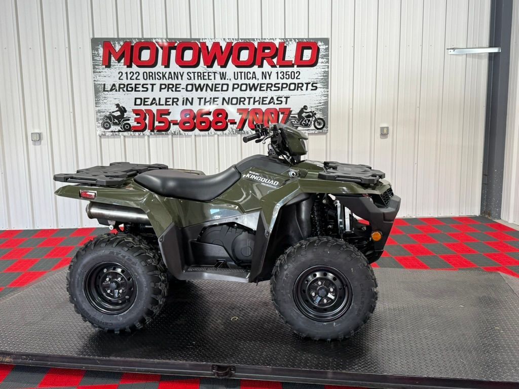 2025 Suzuki KingQuad 500AXi Power Steering in utica NY