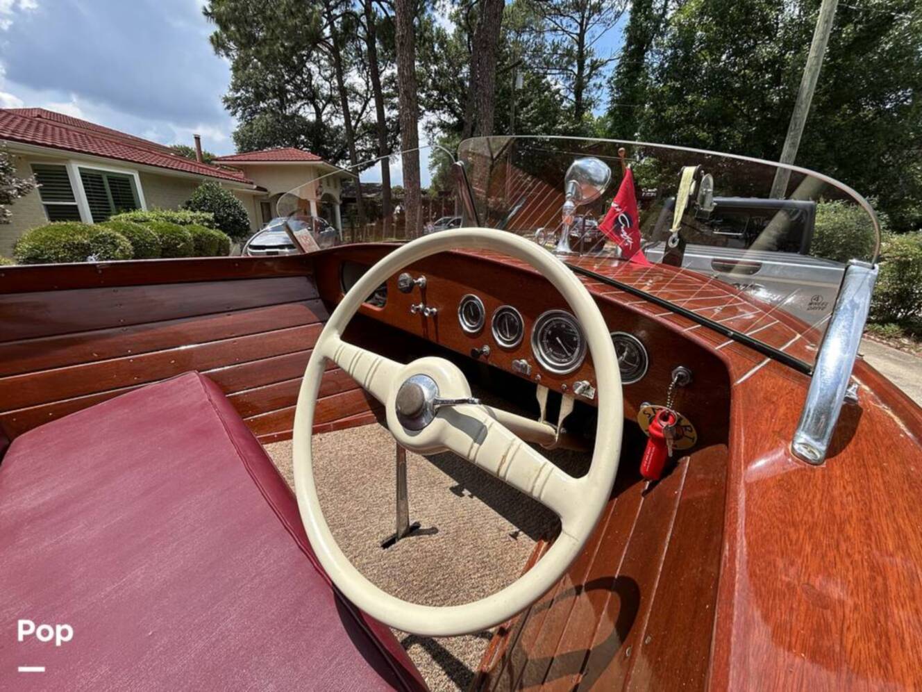 A photo of this 1954 Chris-Craft Sportsman