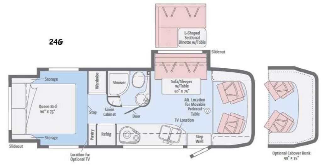A photo of this 2015 Winnebago Navion 24G