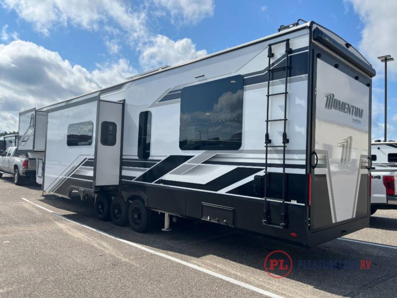 A photo of this 2026 Grand Design Momentum M-Class 395MS
