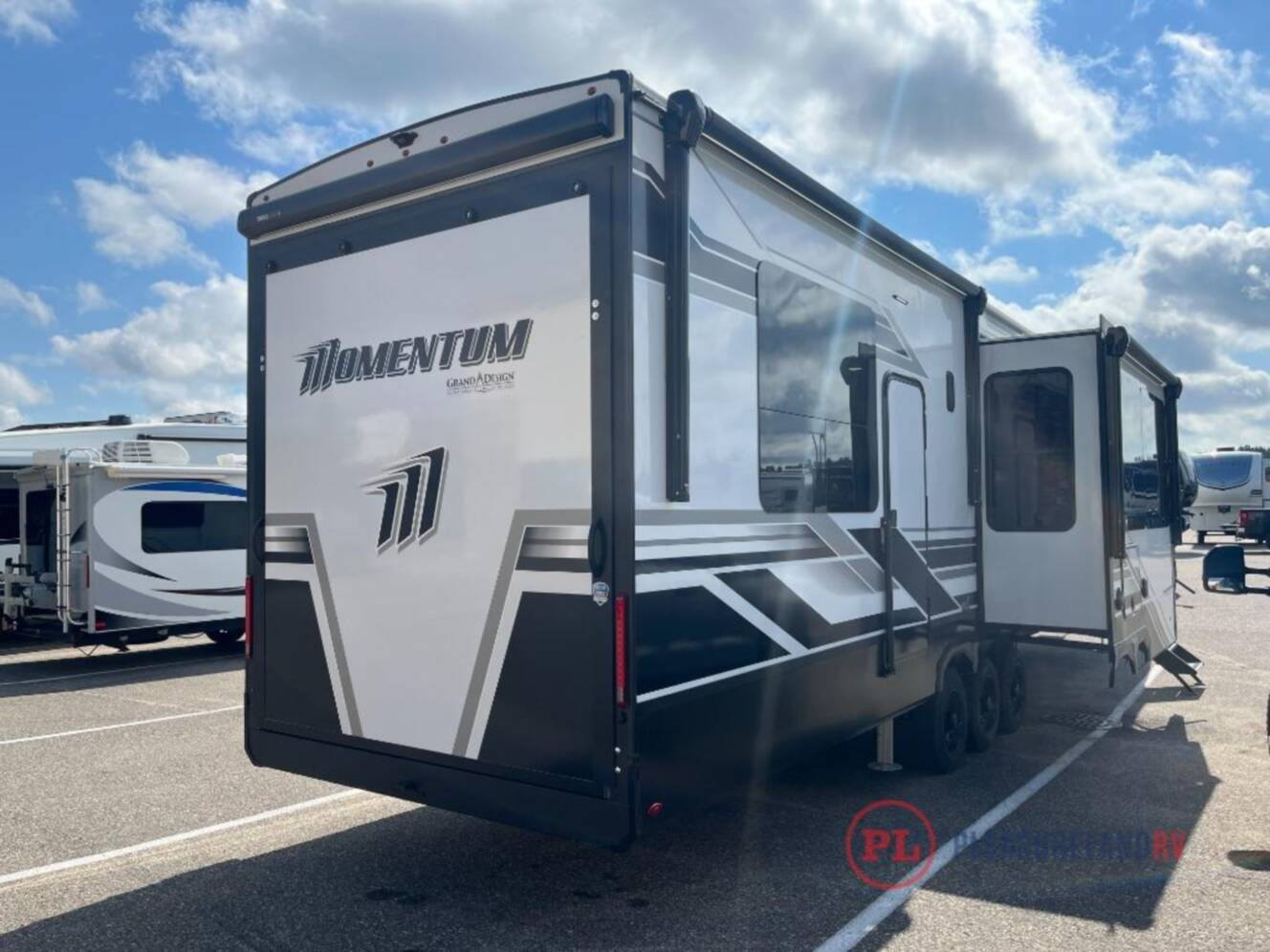 A photo of this 2026 Grand Design Momentum M-Class 395MS