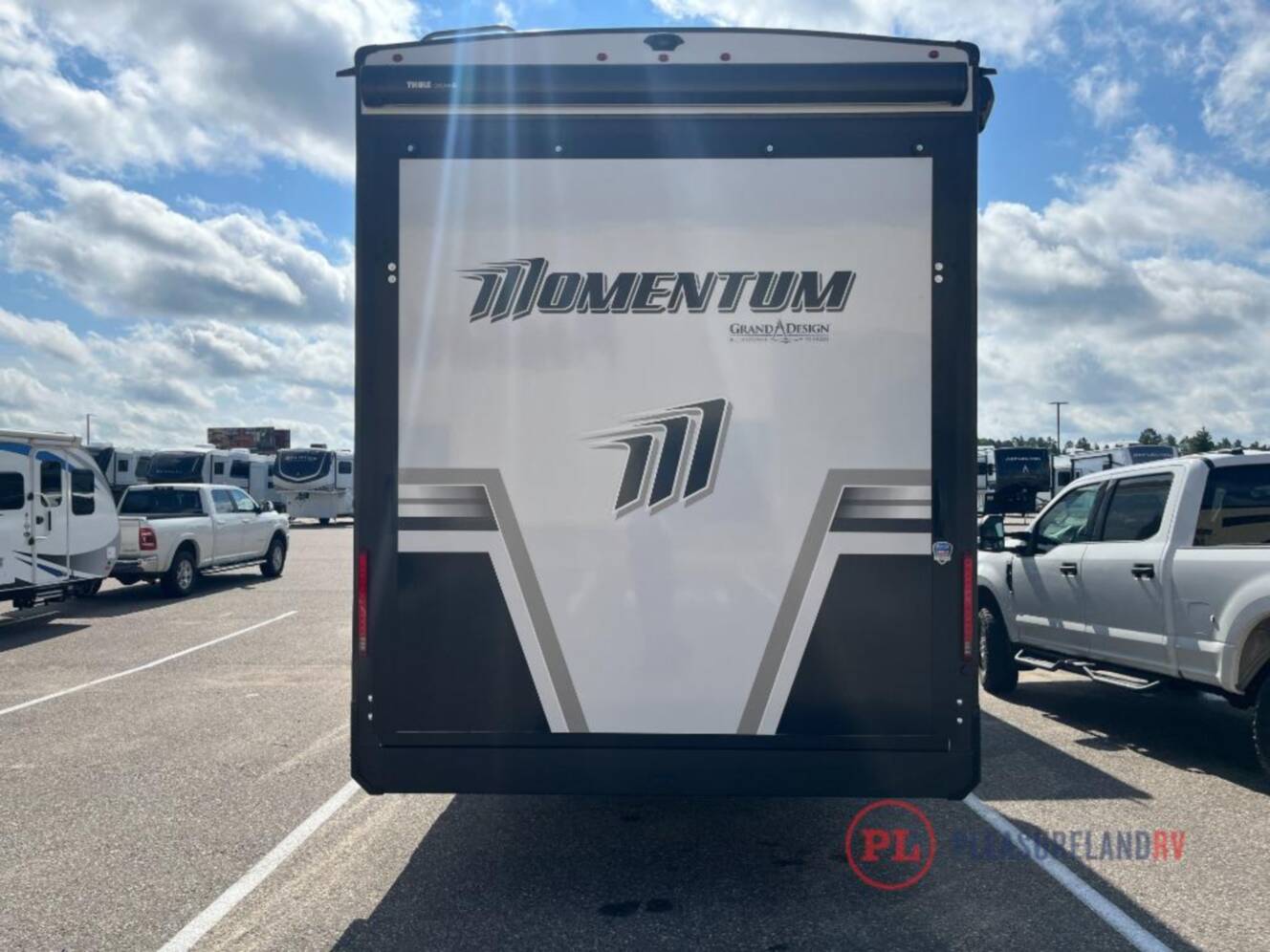 A photo of this 2026 Grand Design Momentum M-Class 395MS