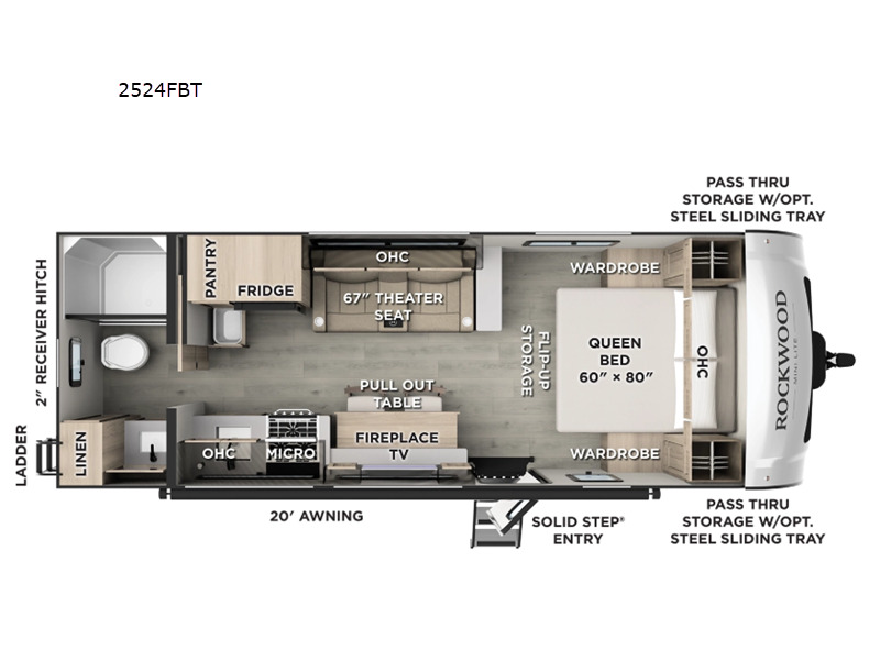 2027 Forest River Rv Rockwood Mini Lite 2524FBT in troy OH
