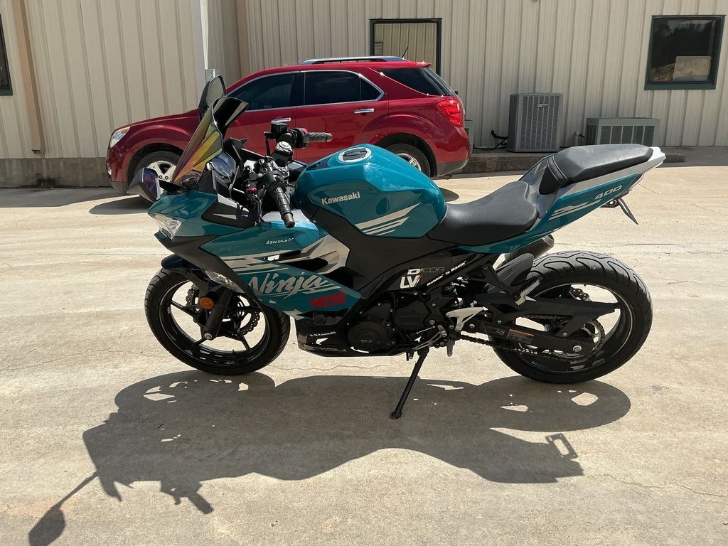 Used 2021 Kawasaki Ninja® Pearl Nightshade Teal/metallic Spark Bl